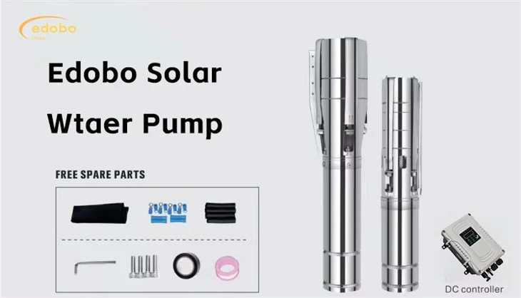 1.5 hp pwmp dŵr solar ffynnon dwfn ar gyfer fferm