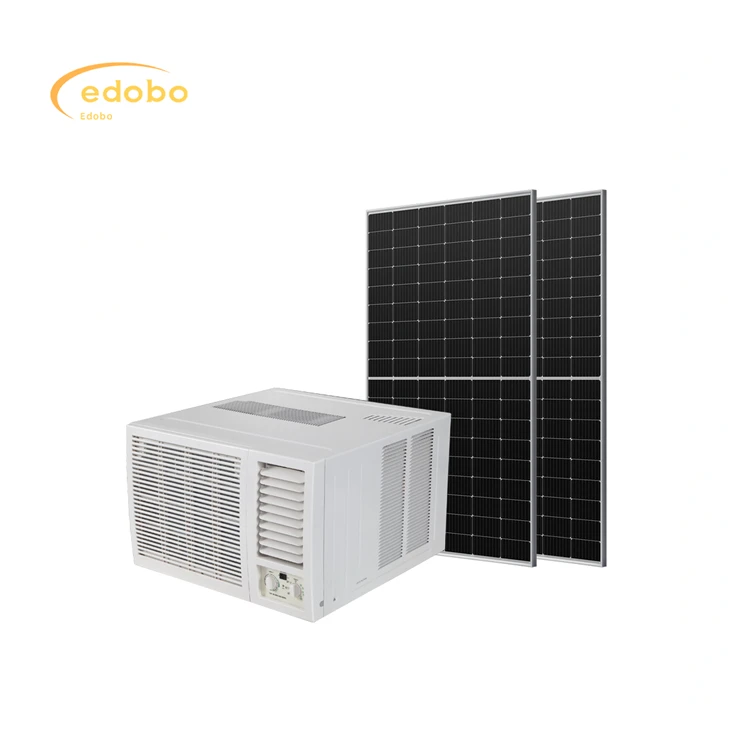 Cyflyrydd aer solar math ffenestr DC