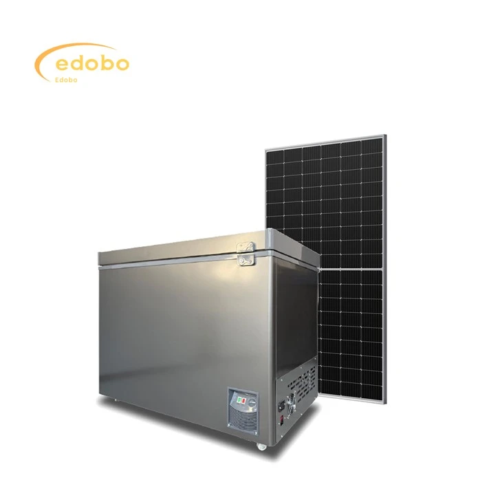 Rhewgell Oergell Solar Edobo AC/DC At Ddefnydd Cartref