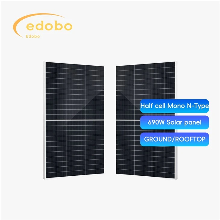 Cell Helf 670w 690w Panel Solar Gyda Thystysgrifau Llawn