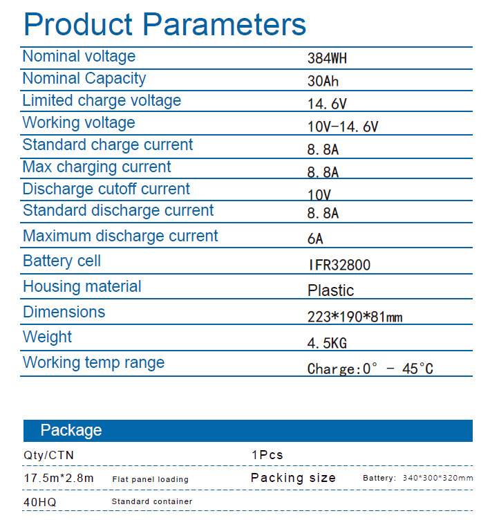 lifepo4 lithium battery