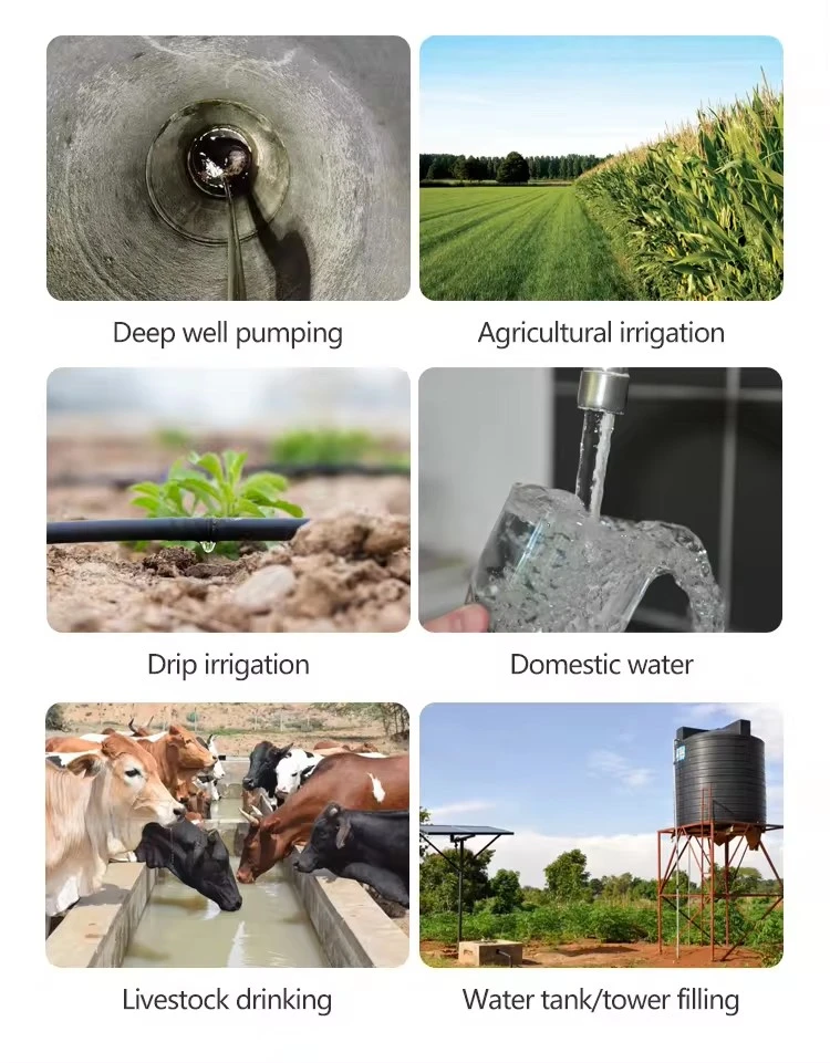 3inch solar powered well pump