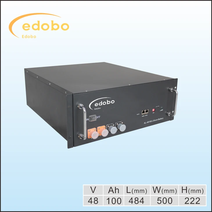 Batri Lithiwm wedi'i Fowntio Rack
