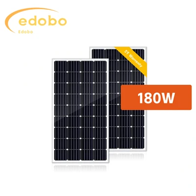 Paneli Ffotofoltäig Monocrystalline 180w