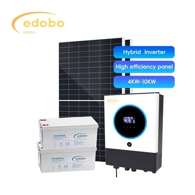 Gwrthdröydd Hybrid 4kw 10kw Gyda Chodi Batri Solar