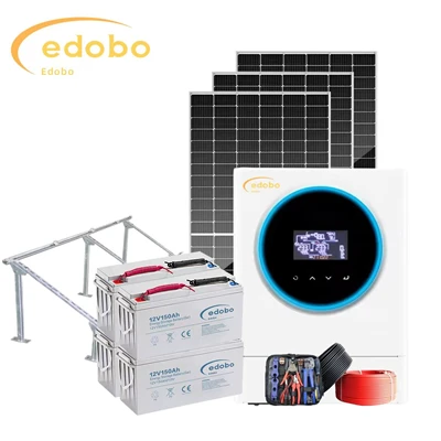 System Pecyn Pŵer Solar Preswyl Oddi ar y Grid