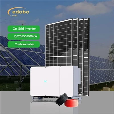 System Pv Solar Gyda Gwrthdröydd Solar Ar Oddi ar y Grid