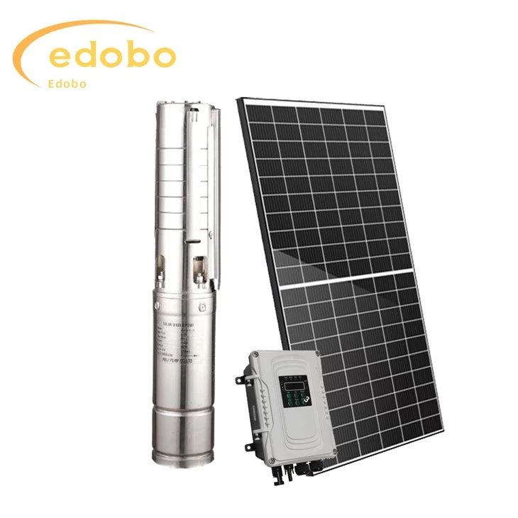 Pwmp Dŵr Solar Ffynnon Wedi'i Bweru gan Solar Ar gyfer Fferm