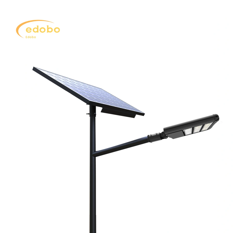 Hollti lamp stryd golau stryd solar gydag IoT
