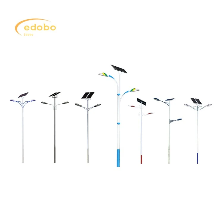 Goleuadau Solar Lamp Stryd Math Hollti yn yr awyr agored